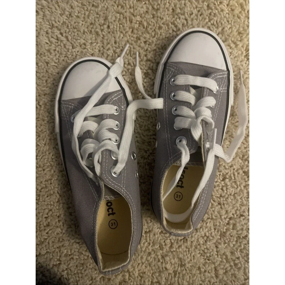 Size 13.5 (PS) - Converse Chuck Taylor All Star OX Low Gray - 662328C